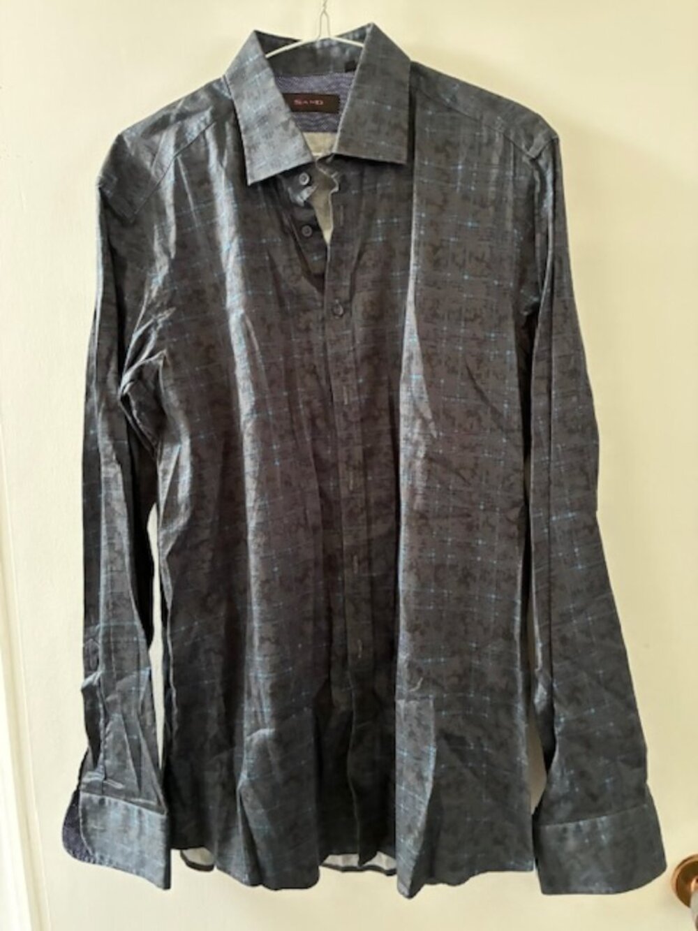 NEW. Shirt. Sz Large/42 cm SAND Copenhagen  97% cotton/3% Elastane.